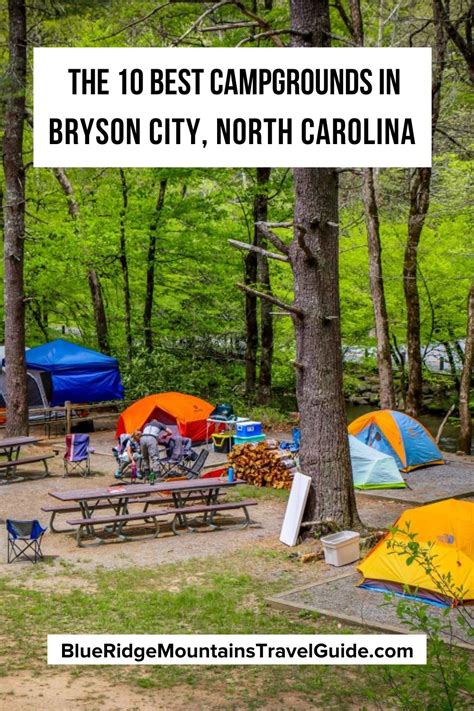 The Best Campgrounds in/near Bryson City NC including RV parks, primitive tent sites, & resort ...