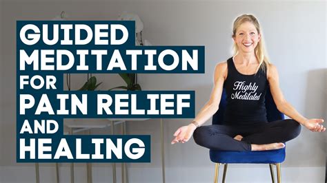 Guided Meditation For Pain Relief and Healing (10 Minutes) - Caroline Jordan