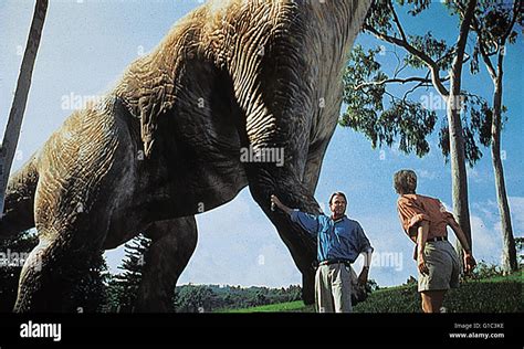 Jurassic Park / Sam Neill / Laura Dern Stock Photo - Alamy