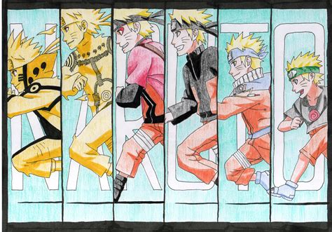 Naruto evolution by manuel-sama on DeviantArt