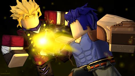 Jonathan Joestar vs Dio Brando - JoJo Roblox GFX by roachtheicebreaker ...