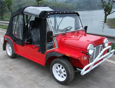 4 Wheels Electric Mini Moke Car 970cc Used As Taxi / Tour Car / Rental Car