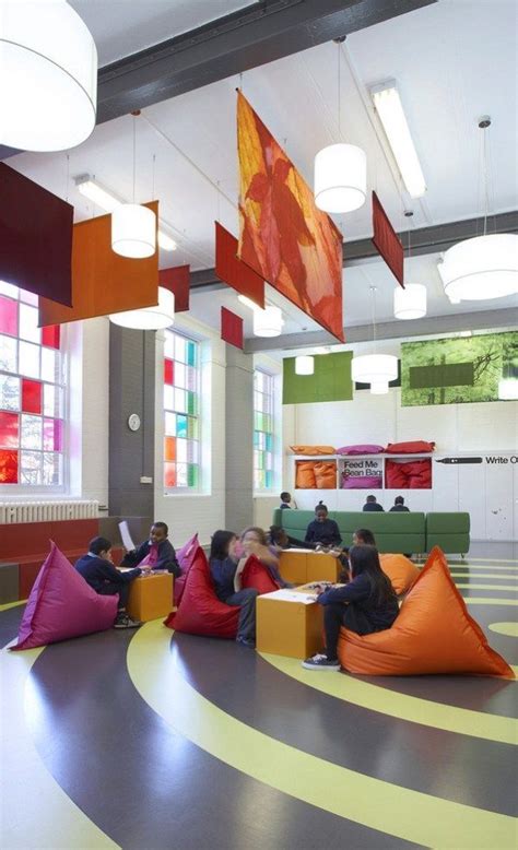 primary-school-interior-design-07 | Innenarchitektur schulen, Innenarchitektur, Wohn design