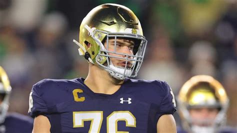 Notre Dame OT Joe Alt Declares for 2024 NFL Draft