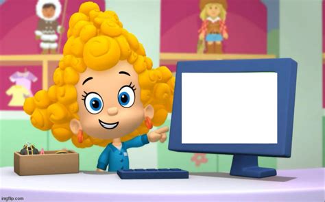 Bubble Guppies Deema pointing Memes - Imgflip