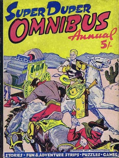 GCD :: Cover :: Super Duper Omnibus Annual #1950