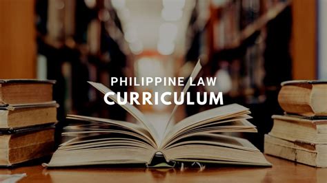 Philippine Law Curriculum Course | Law Booklet