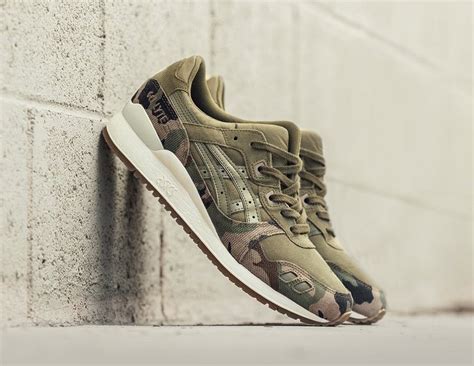 ASICS Gel Lyte III Martini Olive Camo - Sneaker Bar Detroit