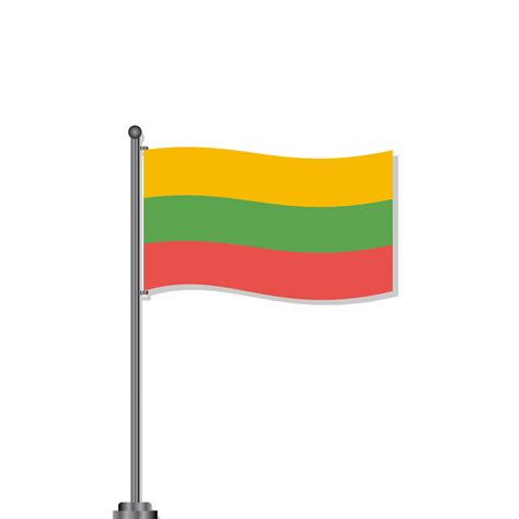 Illustration of Lithuania flag Template 13372656 Vector Art at Vecteezy