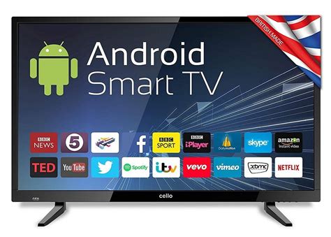 Cello C32ANSMT 32 Inch HD Ready Android SMART LED TV Freeview HD USB Record | Electrical Deals