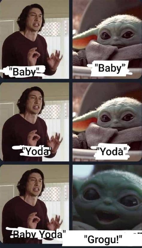 Best Grogu Baby Yoda Name Memes