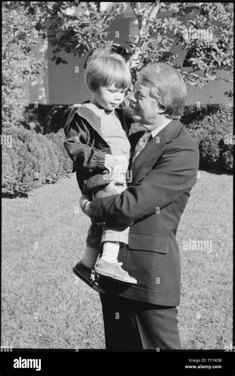 Jimmy Carter with his grandson, Jason Carter Stock Photo - Alamy