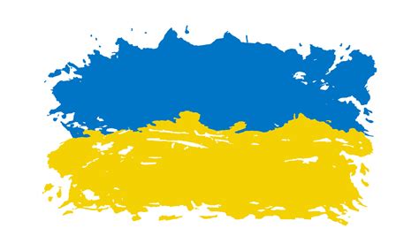 Hand painted watercolor ukraine flag background 16583945 Vector Art at ...