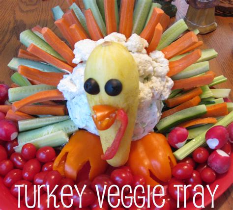 Cornucopia of Creativity: Turkey Veggie Tray