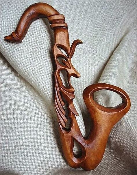 Saxophone Wooden Saxophone Saxophone carving wall Wood | Etsy in 2021 | Carving, Wood carving ...