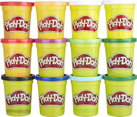 Amazon.co.jp: Play-Doh 12 Pack Case, Non-Toxic Clay, 4 Ounce Can : Toys ...