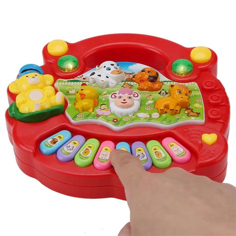 2019 New Musical Instrument Toy Baby Kids Animal Farm Piano ...