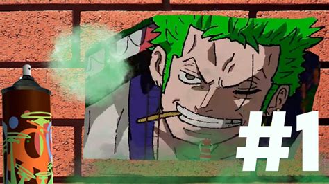 Zoro Drawing | Spray Paint #01 - YouTube