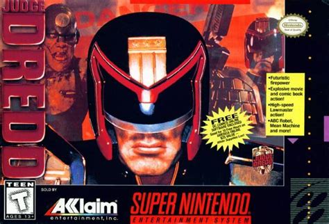 Judge Dredd SNES Super Nintendo