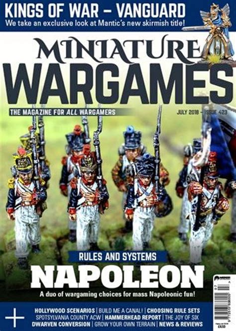 Wargaming Miscellany: Miniature Wargames Issue 423