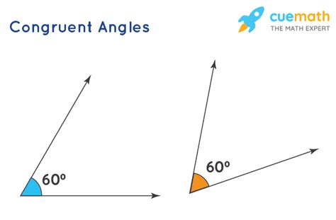 Congruent Angles - Definition, Theorem, Examples, Construction