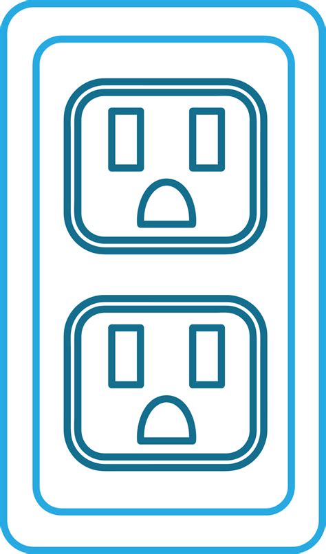 Electrical outlet icon sign symbol design 10160254 PNG