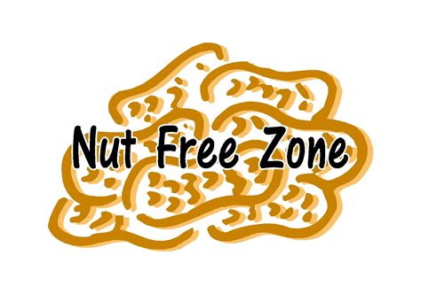 Free Posters and Signs: Nut Free Zone