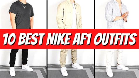 10 White Nike Air Force 1 Outfits | Best Summer 2021 Outfits - YouTube