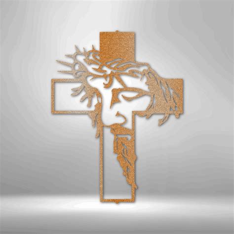 Jesus Christ on the Cross Metal Wall Art - Etsy