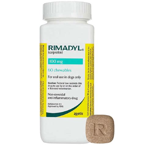 Rimadyl 100 mg, 60 Chewable Tablets | EntirelyPets Rx