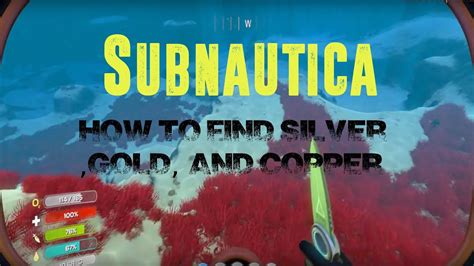 Where to find gold in subnautica below zero - osionthego