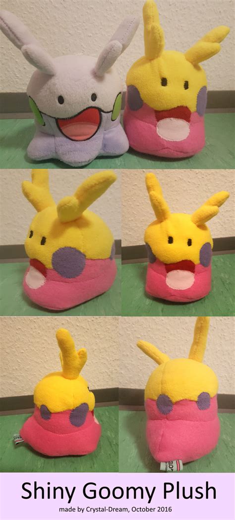 Shiny Goomy Plush by Crystal-Dream on DeviantArt