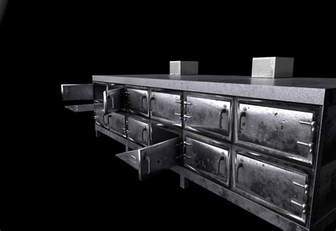 Morgue Body Storage - 3D Model by semsssen