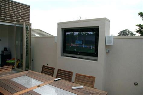 Affordable outdoor tv mounting ideas