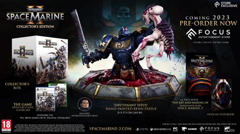 Warhammer 40,000: Space Marine 2 €250 Collector's Edition Revealed ...