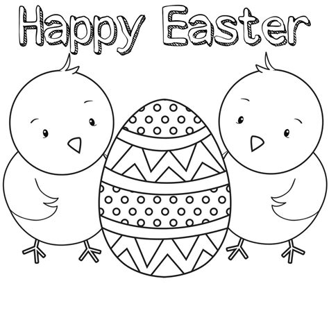 15 Printable Easter Coloring Pages - Holiday Vault