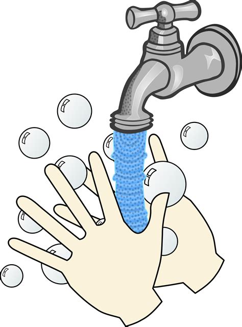 Hand Washing Soap Clip Art Cartoon Hand Wash Png Download 17722400 ...