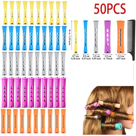 Perm-Rods-and-50-Pieces-5-Sizes-Hair-Rollers-with-Hair-Cold-Wave-Rods ...