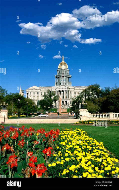 Colorado Denver State Capitol Building Stock Photo - Alamy