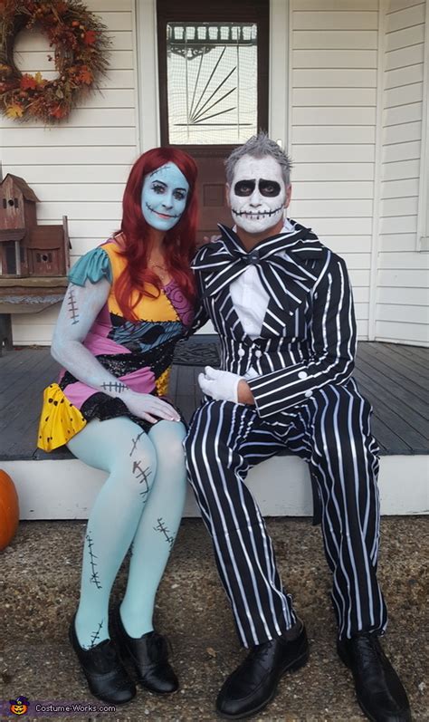 Jack and Sally Skellington Couples Costume | DIY Costumes Under $35