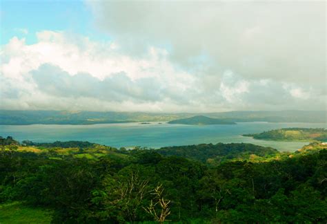 Joe on wheels - This is a photo of the Arenal Volcano’s Lake, in...