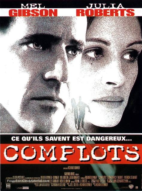 Conspiracy Theory (1997) French movie poster