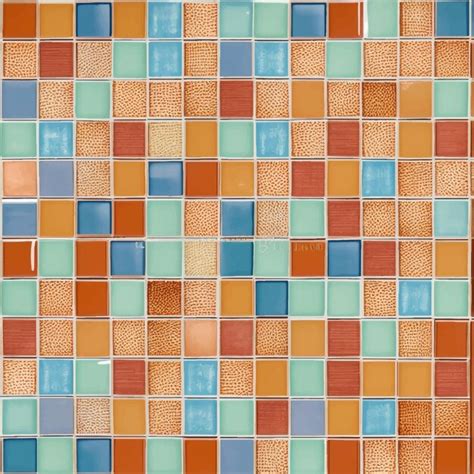 Premium Photo | A colorful tile with a square pattern that says'i love ...