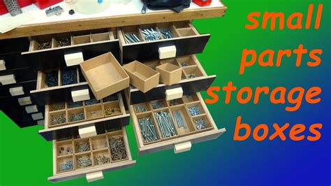 Small Parts Storage Boxes - YouTube
