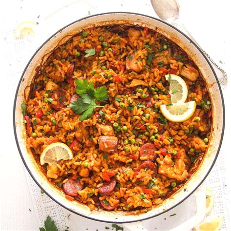 Easy Chicken and Chorizo Paella Recipe