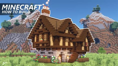 Minecraft: How to Build a Medieval Cottage | Survival House Tutorial ...