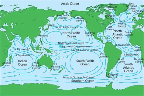「Ocean Current」的圖片搜尋結果 | Ocean current, Ocean currents map, Earth and space science