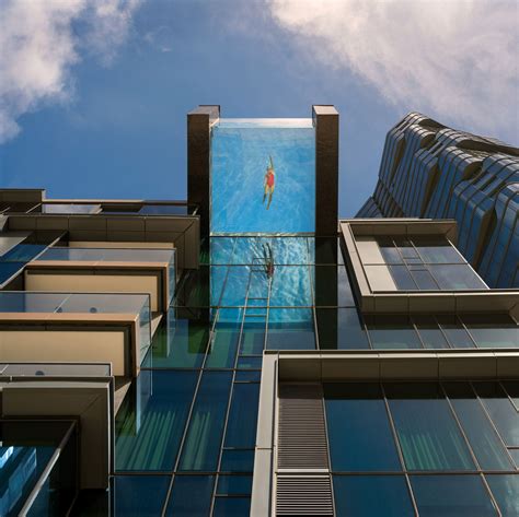 Glass-bottomed pool extends from #Honolulu tower by SCB: A #skyscraper in #Hawaii has become the ...