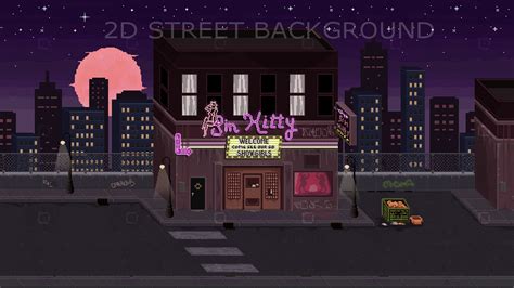 2D Street and Road Backgrounds Pack