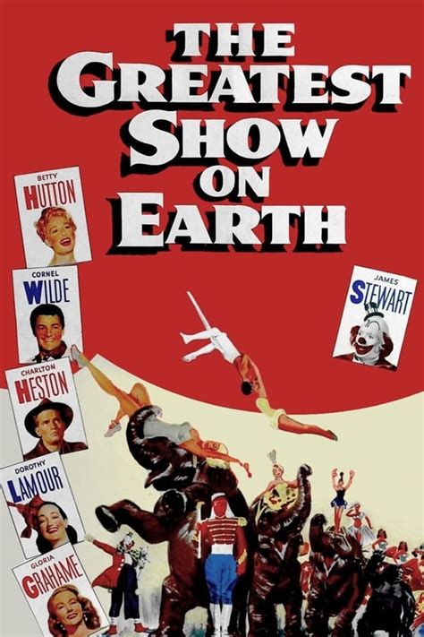 The Greatest Show on Earth (1952) | The Poster Database (TPDb)